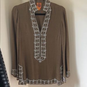 Tory Burch Embellished Tunic